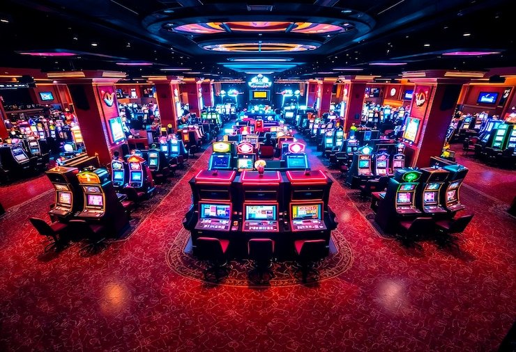 Studio dealer langsung PG Soft dengan meja baccarat dan dealer profesional dalam siaran HD